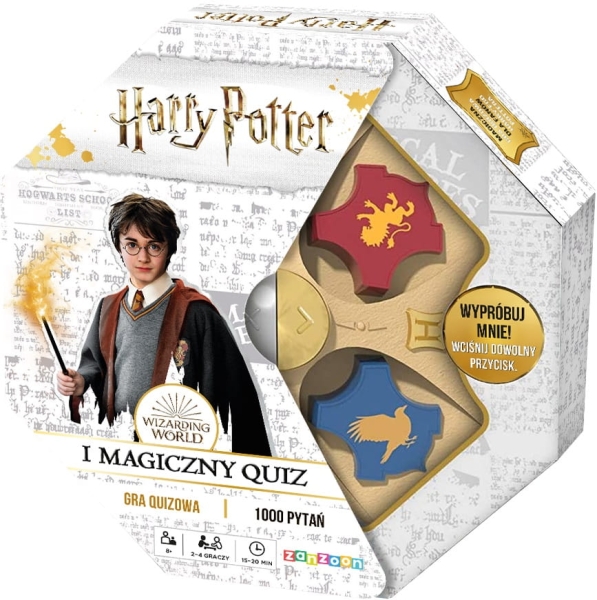 GRA HARRY POTTER I MAGICZNY QUIZ NOWA PLANSZOWA