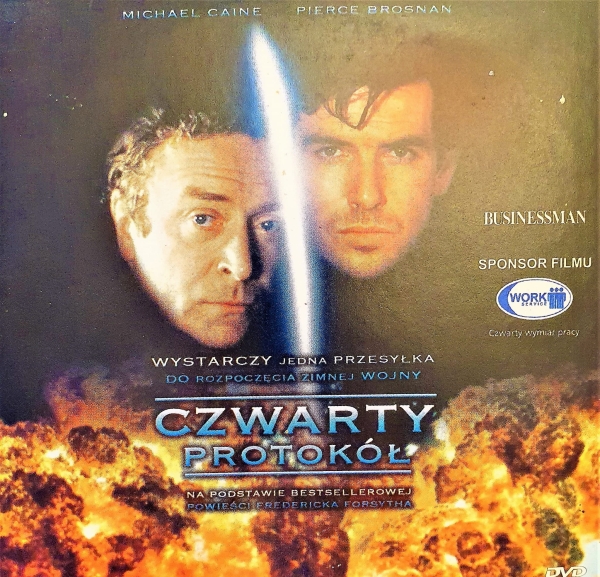 CZWARTY PROTOKÓŁ DVD CAINE BROSMAN BEATTY GLOVER 