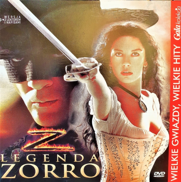 LEGENDA ZORRO DVD BANDERAS ZETA-JONES 