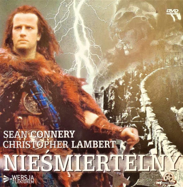 NIEŚMIERTELNY DVD CONNERY LAMBERT HART BROWN 