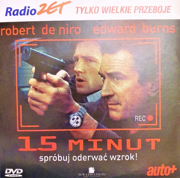 15 MINUT DVD DE NIRO BURNS BERKE COHEN 