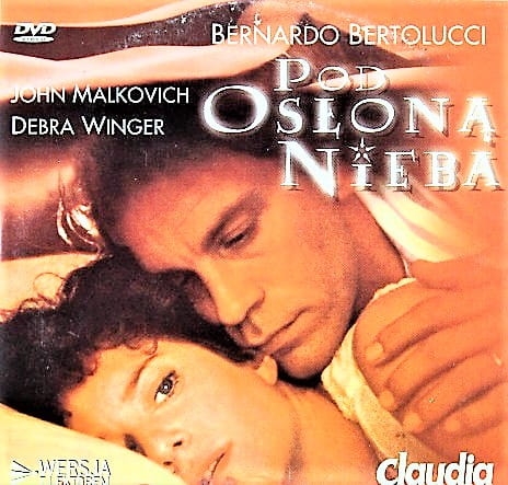 POD OSŁONĄ NIEBA DVD BERTOLUCCI MALKOVICZ WINGER 