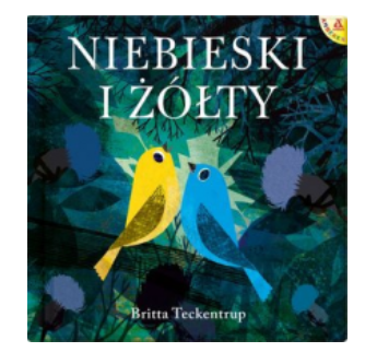 NIEBIESKI I ŻÓŁTY BRITTA TECKENTRUP NOWA 
