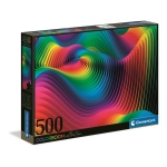 PUZZLE 500 ELEMENTÓW COLOR BOOM FALE FOLIA