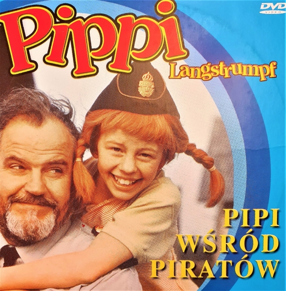 PIPPI LANGSTRUMPF WŚRÓD PIRATÓW DVD  