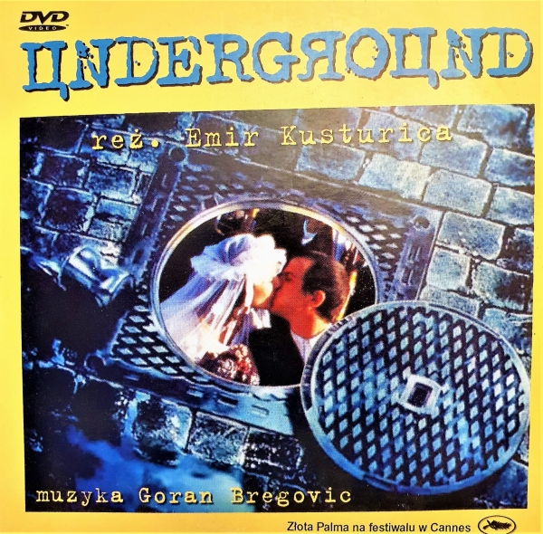 UNDERGROUND DVD KUSTURICA BREGOVIC MANOJLOVIC 