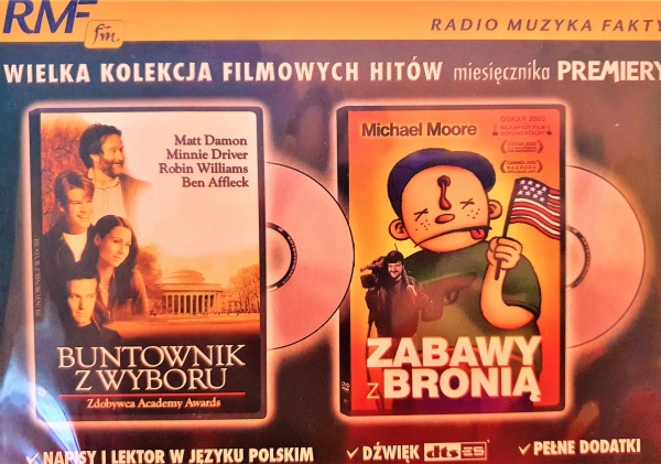 BUNTOWNIK Z WYBORU / ZABAWY Z BRONIĄ DVD PL