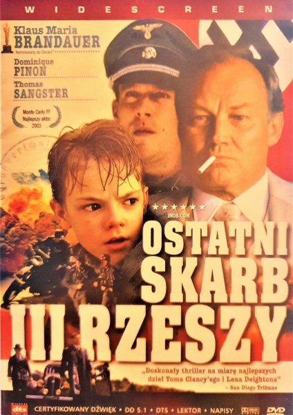 OSTATNI SKARB III RZECZY DVD BRANDAUER PINON SANGSTER 
