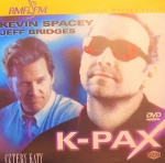K-PAX DVD SPACEY BRIDGES WODRARD MCCORMACK 