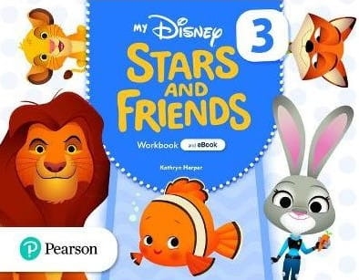 MY DISNEY STARS AND FRIENDS 3 WORKBOOK WITH EBOOK NOWA
