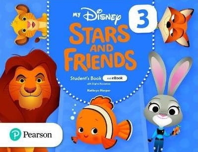 MY DISNEY STARS AND FRIENDS 3 STUDENT'S BOOK NOWA