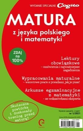 MATURA Z JĘZYKA POLSKIEGO I MATEMATYKI COGITO NOWA 