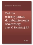 ZAKRES OCHRONY PRAWA GRZEGORZ SZKLARSKI NOWA