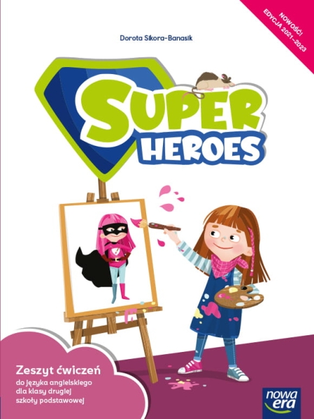 JĘZYK ANGIELSKI SUPER HEROES ZESZYT ĆW KLASA2 D BANASIK