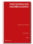 POSTĘPOWANIE NIEPROCESOWE EDYTA GAPSKA NOWA