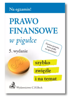 PRAWO FINANSOWE W PIGUŁCE NOWA 
