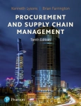 PROCUREMENT AND SUPPLY CHAIN MANAGEMENT LYSONS