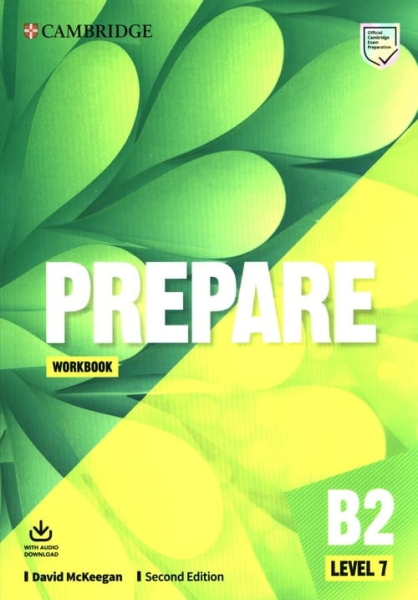 PREPARE 7 WORKBOOK WITH AUDIO DOWNLOAD MCKEEGAN