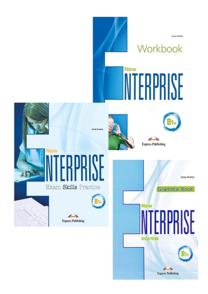 NEW ENTERPRISE B1+ WORKBOOK PRACTICE PACK DOOLEY