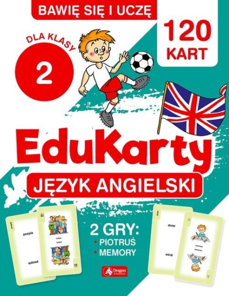 BAWIĘ SIĘ I UCZĘ EDUKARTY JĘZYK ANGIELSKI KL 2 PASZYLK
