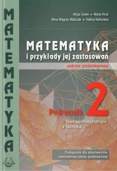MATEMATYKA I PRZYKŁADY JEJ ZAST PODRĘCZNIK 2 CEWE