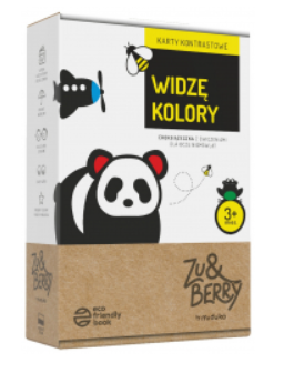 WIDZĘ KOLORY KARTY KONTRASTOWE PRACA ZBIOROWA