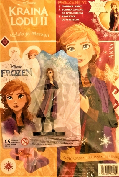 KRAINA LODU II DISNEY + FIGURKA ANNA KOLEKCJA