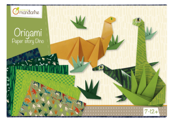 ZESTAW KREATYWNY ORIGAMI DINOZAURY NOWA