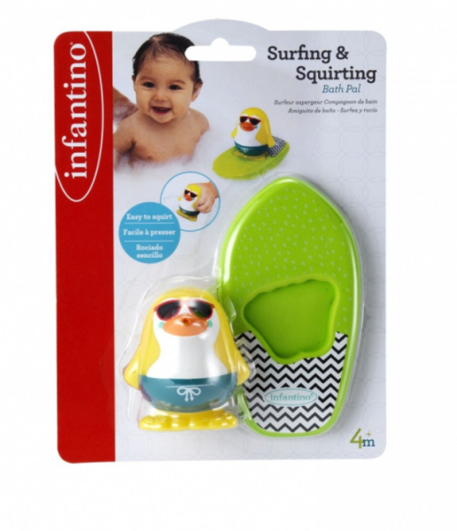 PSIKAWKA NA WODĘ  PINGWIN SURFER NOWA
