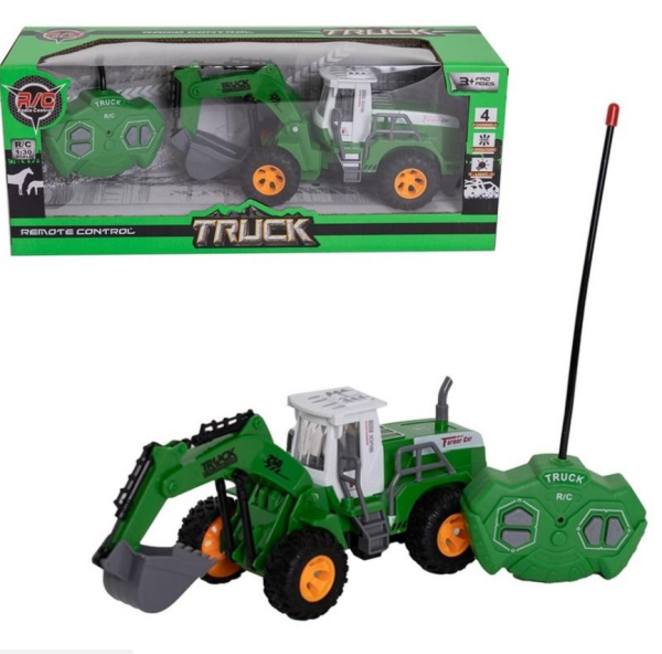 TRAKTOR KOPARKA RC NA BATERIĘ NOWY