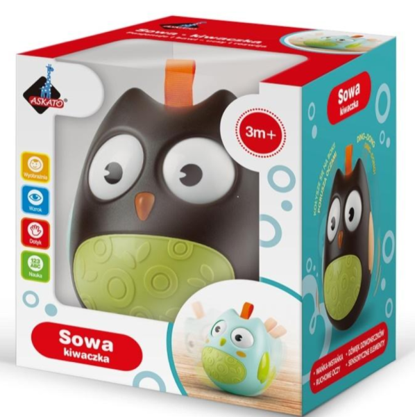 WAŃKA WSTAŃKA SOWA KIWACZKA NOWA