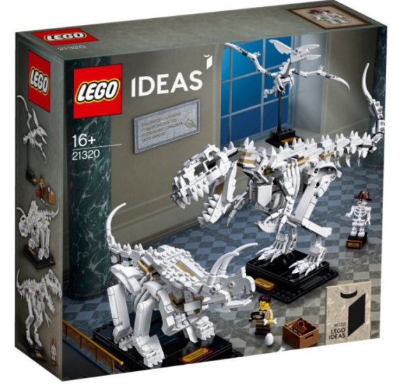 LEGO KLOCKI IDEAS 21320 SZKIELETY DINOZAURÓW 