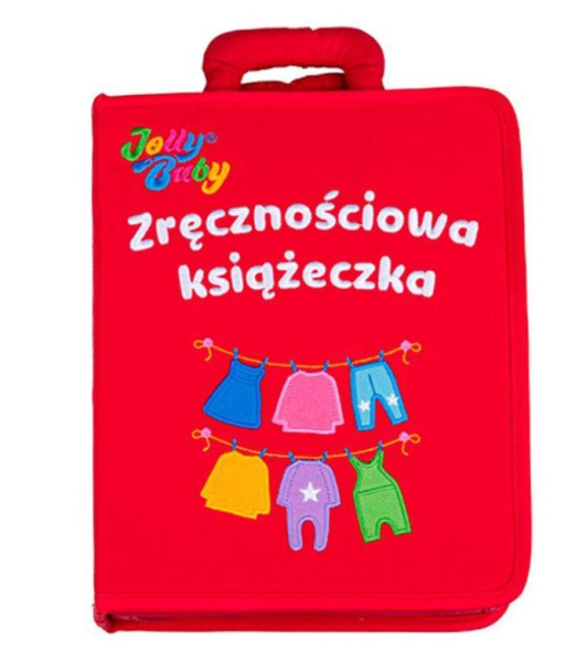 ZRĘCZNOŚCIOWA KSIĄŻECZKA JOLLY BABY NOWA