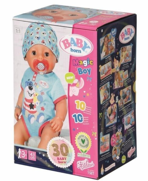 BABY BORN MAGICZNY CHŁOPIEC 43CM NOWA