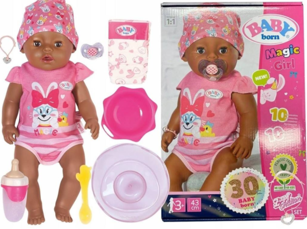 BABY BORN MAGICZNA DZIEWCZYNA 43 CM NOWA