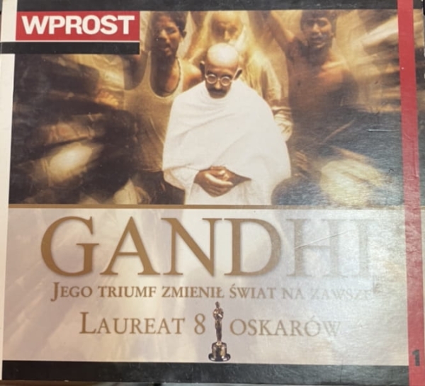 GANDHI JEGO TRIUMF ZMIENIŁ ŚWIAT NA ZAWSZE DVD 