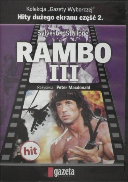 RAMBO III DVD SYLVESTER STALLONE CRENNA 