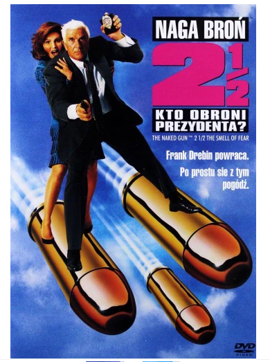 NAGA BROŃ 2 1/2 KTO OBRONI PREZYDENTA DVD KENNEDY 