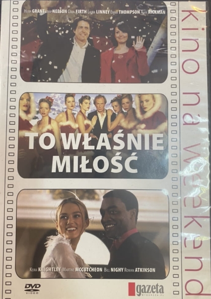 TO WŁAŚNIE MIŁOŚĆ DVD GRANT NEESON FIRTH LINNEY
