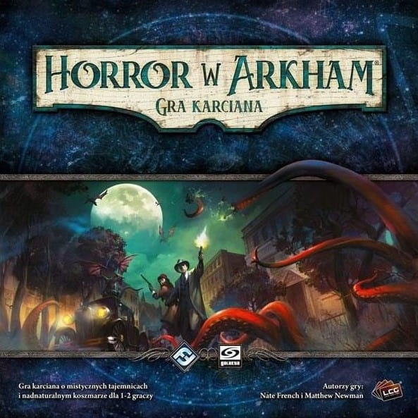 HORROR W ARKHAM GRA KARCIANA FRENCH NOWA
