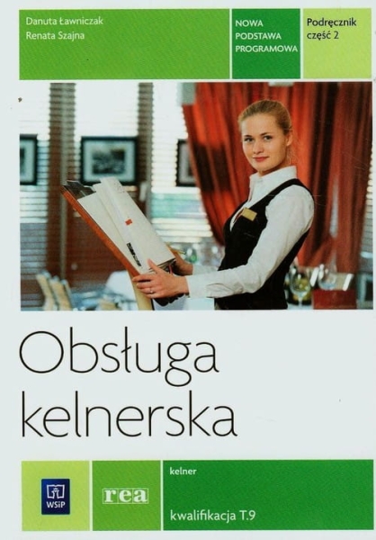 OBSŁUGA KELNERSKA KELNER KW T.9 CZ 2 ŁAWNICZAK
