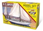 MODEL PLASTIKOWY S/Y OPTY POLSKI JACHT KILOWY 