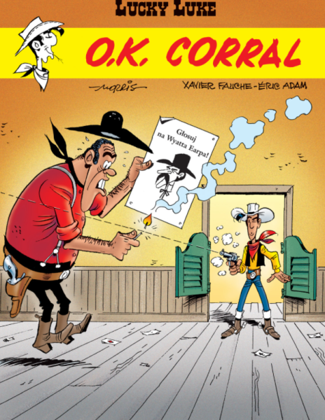 LUCKY LUKE OK CORRAL TOM 66 XAVIER FAUCHE NOWA