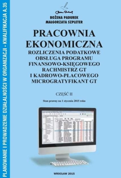 PRACOWNIA EKONOMICZNA CZ2 ROZLICZENIA PADUREK
