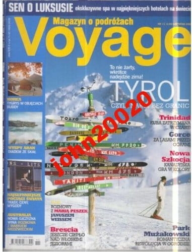 11/2008.  VOYAGE.KOREA KANADA