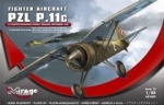 SAMOLOT MYŚLIWSKI PZL P 11C 112 MODEL DO SKLEJANIA 