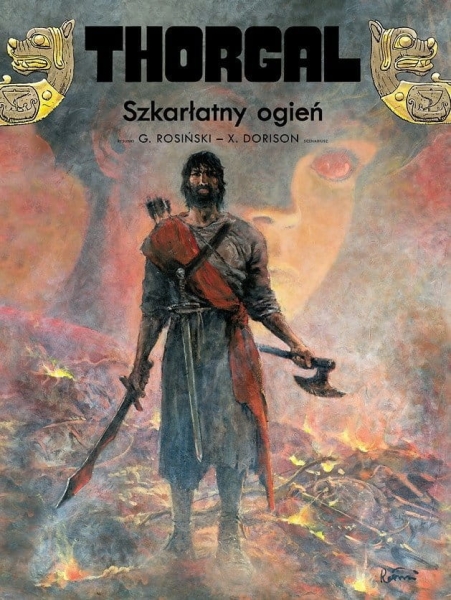 THORGAL TOM 35 SZKARŁATNY OGIEŃ ROSIŃSKI DORISON 