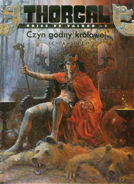 THORGAL KRISS DE VALNOR 3 CZYN GODNY KRÓLOWEJ  