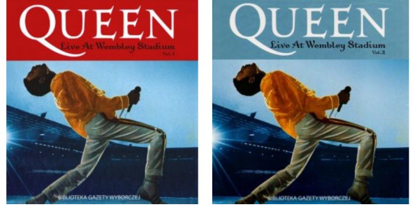 QUEEN  LIVE AT WEMBLEY STADIUM VOL 1-2 
