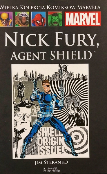 NICK FURY AGENT SHIELD MARVEL STERANKO NOWY 